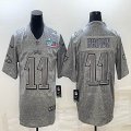 2023 NFL Super Bowl Philadelphia Eagles #11 Carson A.J. Brown hemp ash Color Rush Limited Jersey-BD