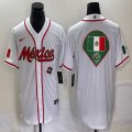 2023 World Cup Mexico blank white majestic baseball jerseys 33