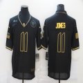 Nike Atlanta Falcons #11 Julio Jones throwback black Salute To Service Limited Jersey-BD