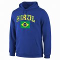 2018 World cup Brazil Fanatics Branded True Colors Pullover Hoodie - Royal