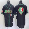 2023 World Cup Mexico blank black new majestic MLB baseball Jerseys-BD 64