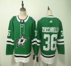 Adidas Dallas Stars #36 Mats Zuccarello green NHL Hockey Jerseys