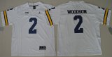 Jordan Brand Michigan Wolverines Charles Woodson 2 College Football Limited Jersey - White