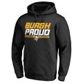 Men's Pittsburgh Penguins Black Hometown Collection Burgh Proud Pullover Hoodie