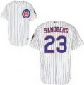 Chicago Cubs Sandberg 23# white MLB Jersey