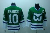 Hartford Whalers Ron 10# Francis hockey Jersey