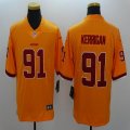 Men #91 Ryan Kerrigan Nike yellow Color Rush Limited Jersey