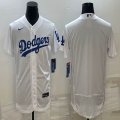 Nike Los Angeles Dodgers white blank Flexbase Authentic Collection Jersey