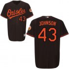 Baltimore Orioles 43 Jim Johnson black MLB Jerseys