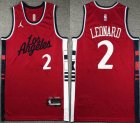 Nike Los Angeles Clippers #2 Kawhi Leonard red nba basketball jerseys