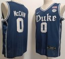 Duke Blue Devils #0 Jared McCain darkblue NCAA Basketball Jerseys