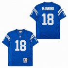 Indianapolis Colts #18 P.Manning Blue Throwback NFL Jerseys