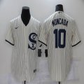 Chicago White Sox #10 Moncada white majestic Baseball Jersey Dream version -BD