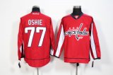 Washington Capitals #77 T.J Oshie red hockey Jersey