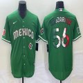 2023 World Cup Mexico #56 Randy Arozarena green majestic baseball jerseys 27