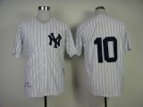 New York Yankees 10 RIZZUTO white mlb Throwback jersey