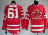 Team Canada #61 Rick Nash Red nhl Jersey