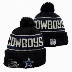 2024 Dallas Cowboys black blue white NFL Sports Cuffed Knit Hats