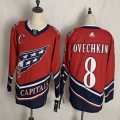 2020 Adidas Washington Capitals #8 Alex Ovechkin red hockey jerseys-FH