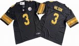 Pittsburgh Steelers #3 Russell Wilson Black Nike Vapor F.U.S.E. Limited Jersey-S8 02