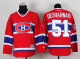 Reebok Montreal Canadiens #51 David Desharnais Red nhl Jersey