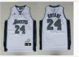 Los Angeles Lakers 24# BRYANT white limited nba jersey