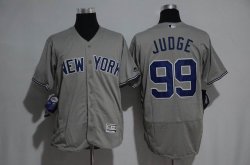 New York Yankees 99 Aaron Judge Gray Flexbase Authentic Collection Jersey