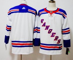 Adidas Rangers blank white ice hockey Jersey