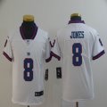 Youth New York Giants #8 Daniel Jones Nike white Color Rush Limited Jersey