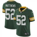 Green Bay Packers #52 Clay Matthews Nike Green Color Rush Limited Jersey