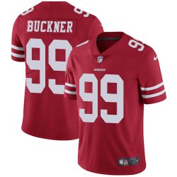 San Francisco 49ers #99 Buckner nike red Color Rush Limited Jersey