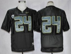 Oregon Ducks Thomas Tyner 24 NCAA Elite Football Jersey - Black(1)