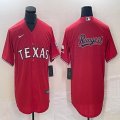 Nike Texas Rangers Blank red majestic baseball jerseys 01