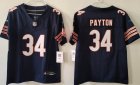 Youth Chicago Bears #34 Walter Payton blue white Nike Vapor F.U.S.E. Limited Jersey