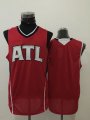 Atlanta Hawks blank red nba basektball jersey