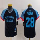 Youth National League #28 Alec Bohm Nike Navy 2024 MLB All-Star Game Limited Player Jersey