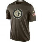 Men Winnipeg Jets Salute To Service Nike Dri-FIT T-Shirt