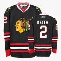 Duncan Keith Jersey 2 Black Chicago Blackhawks Jersey