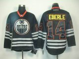 Reebok Edmonton Oilers 14 Eberle Black Jerseys