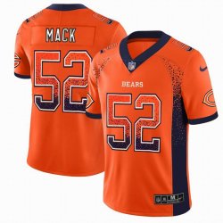 Nike Bears #52 Khalil Mack orange drift Color Rush Limited Jersey-BD