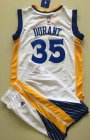 Youth Golden State Warriors #35 Kevin Durant white nba basketabll suits