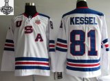 2013 NHL Stanley Cup Boston Bruins #81 Kessel White Jersey