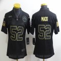 Women Nike Chargers #52 Khalil Mack black 2021 Salute to Service Limited Jersey