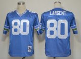 Seattle Seahawks Steve Largent #80 Blue NFL Throwback Jerseys