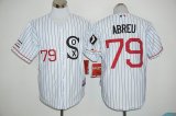 2016 new Chicago White Sox #79 Jose Abreu white Baseball Jersey