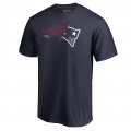 Men's New England Patriots NFL Pro Line by Fanatics Branded Navy X-Ray T-Shirt