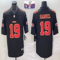 Nike 49ers #19 Deebo Samuel black red gold Color Rush Limited Jersey 01