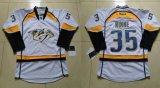 Nashville Predators #35 Pekka Rinne White NHL Jerseys