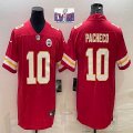 Nike Kansas City Chiefs #10 Isiah Pacheco red Color Rush Limited Jersey-BD