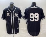 Nike New York Yankees #99 Aaron Judge black majestic baseball Jersey Joint name -BD 05